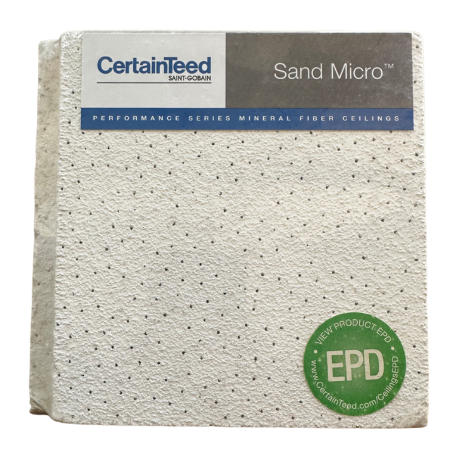 Plafon Sand Micro CertainTeed 0.61 x 0.61 m